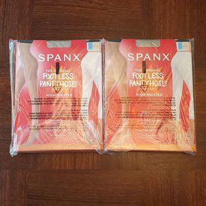 SPANX Original Footless Pantyhose - Size C/Nude (NWT)